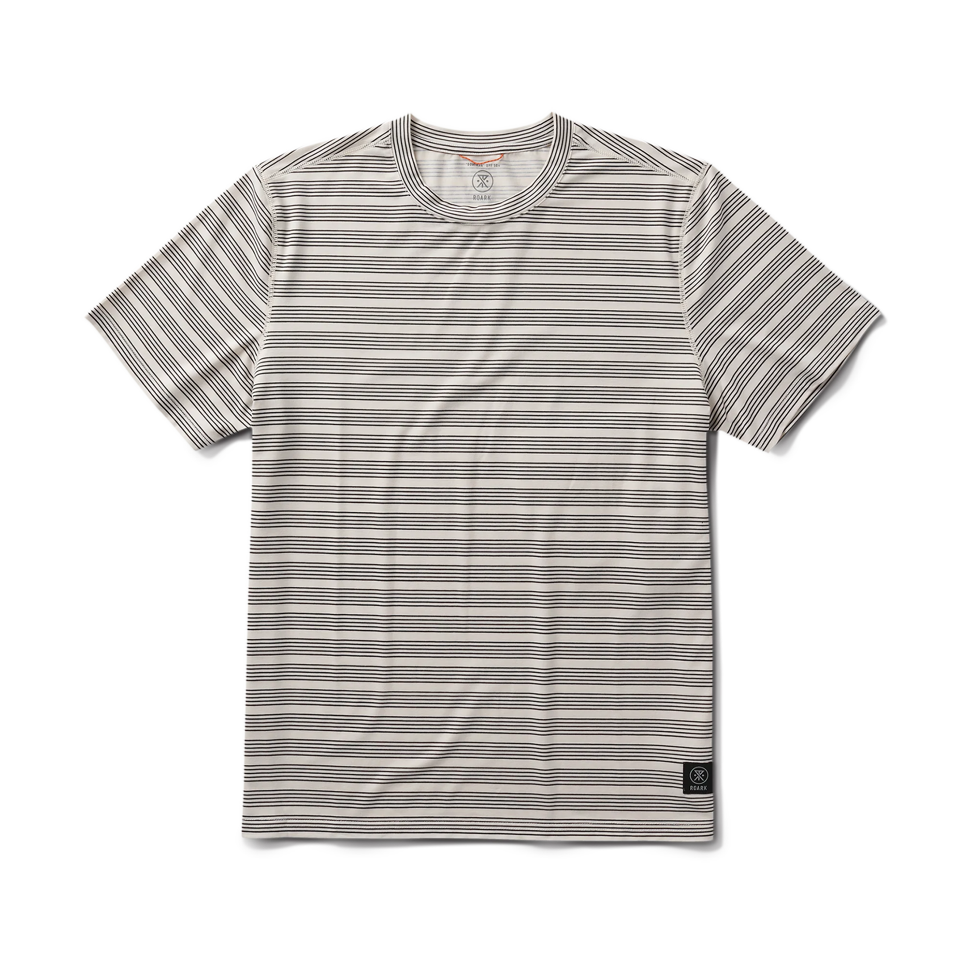 UPF Expedition Short Sleeve Tee - Striped Bone