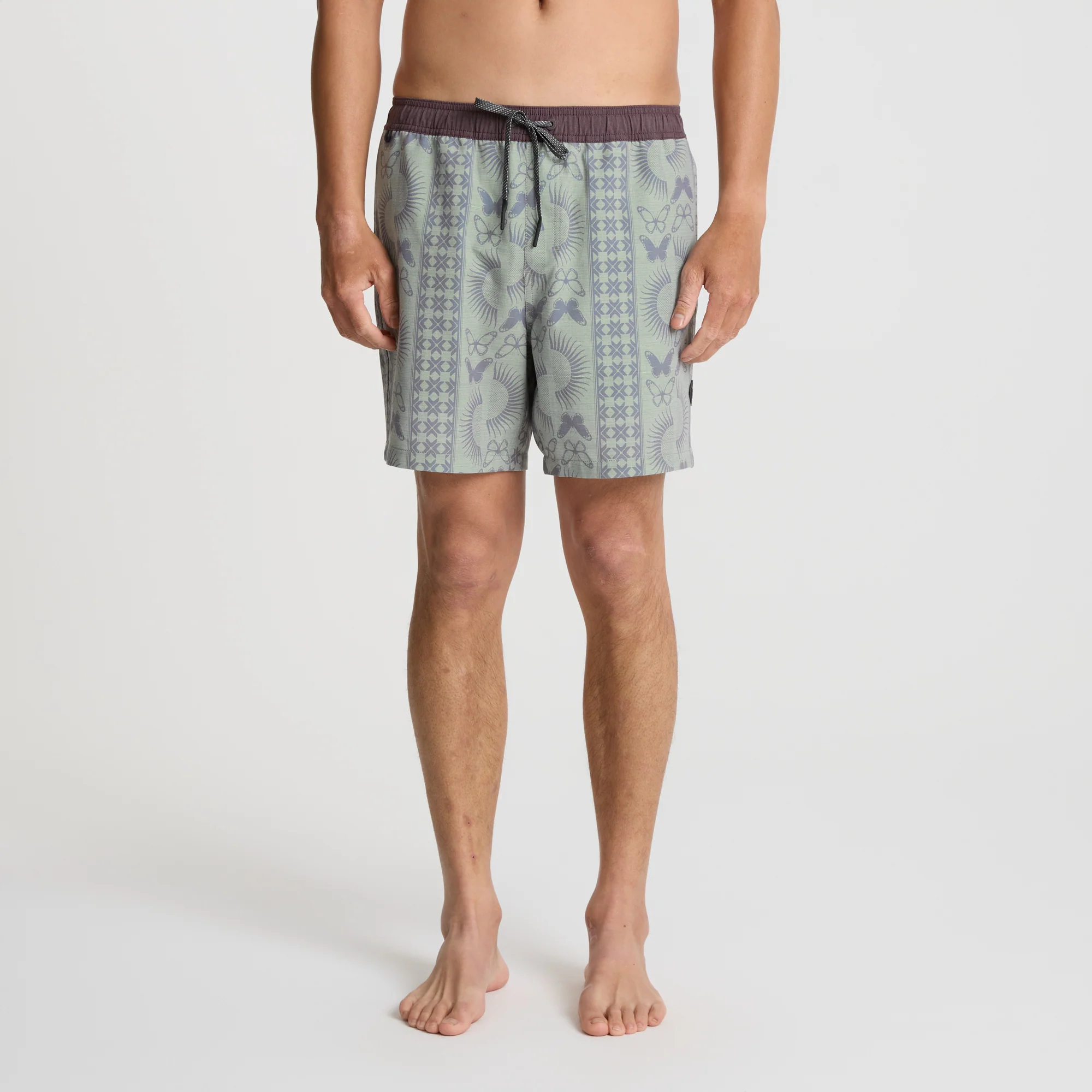 Shorey Trunks - Seafoam Print