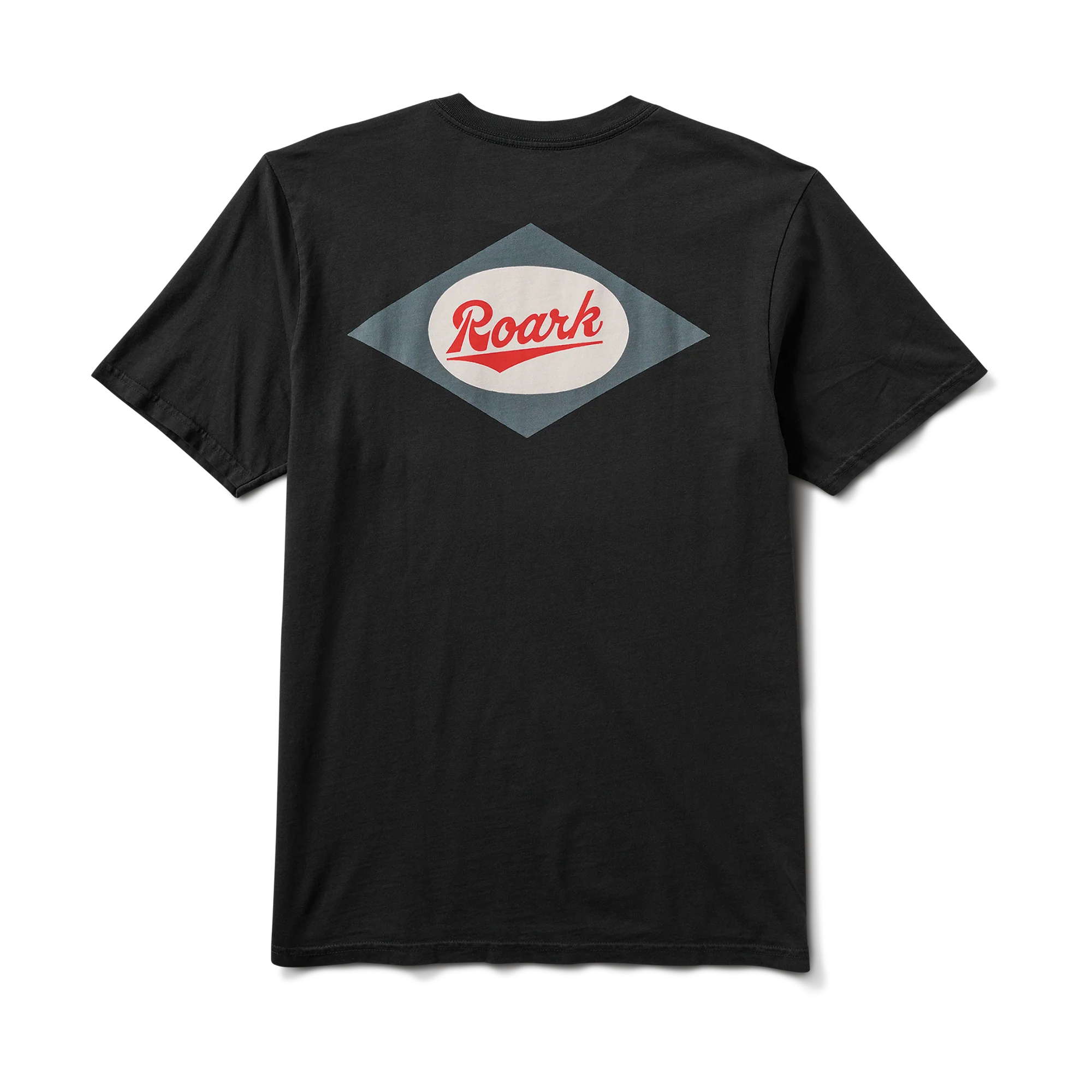 Diamond Script Pocket Premium Tee - Black