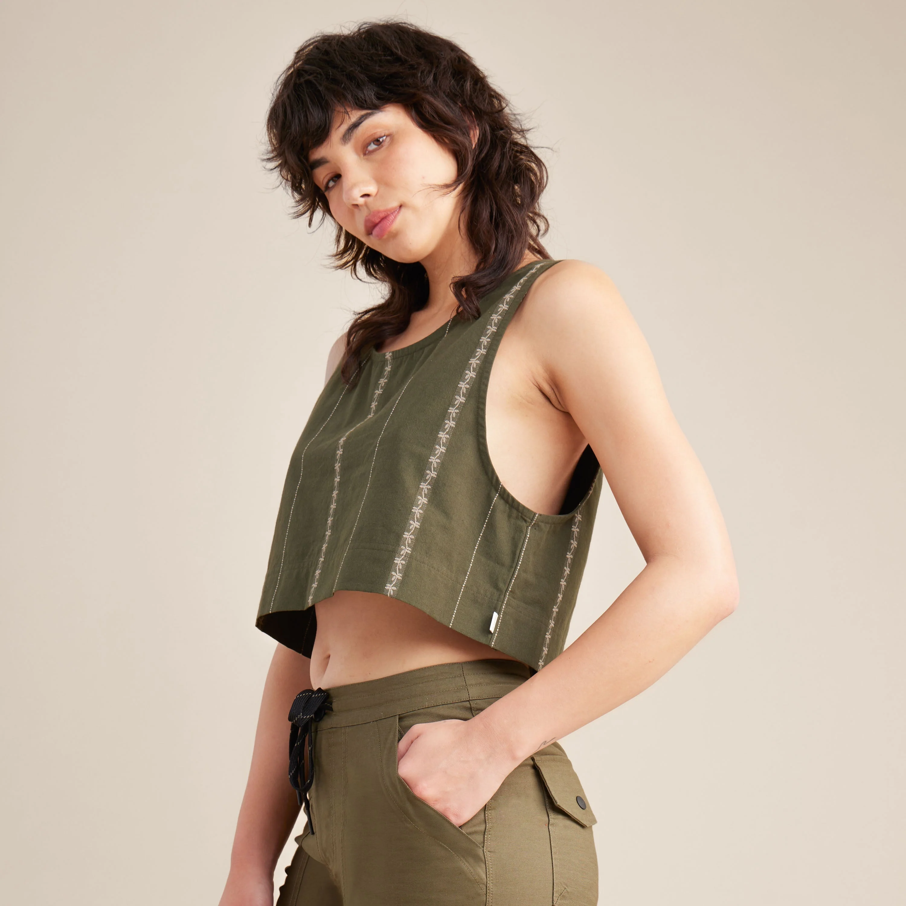 PIC Tank Top - Dark Military