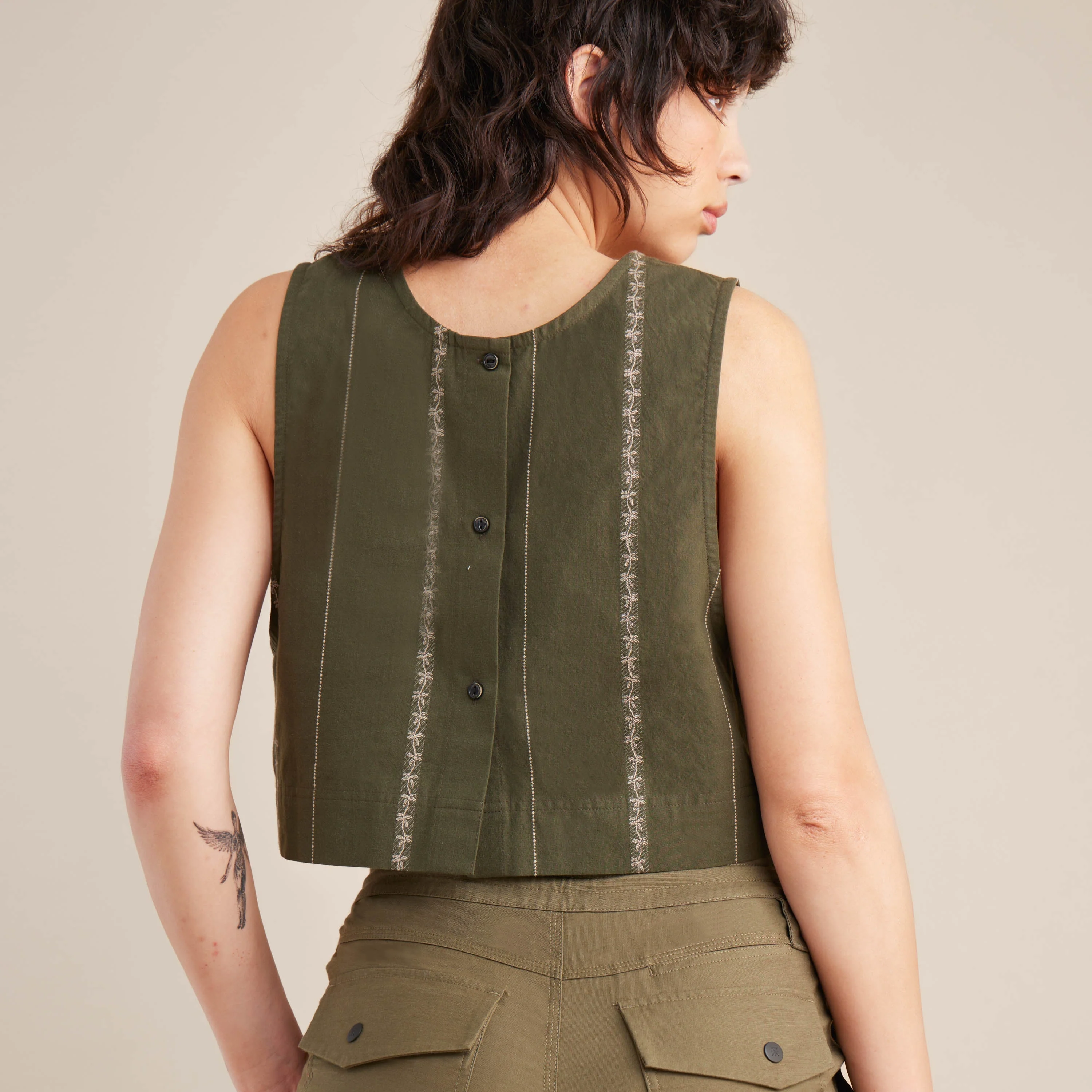 PIC Tank Top - Dark Military