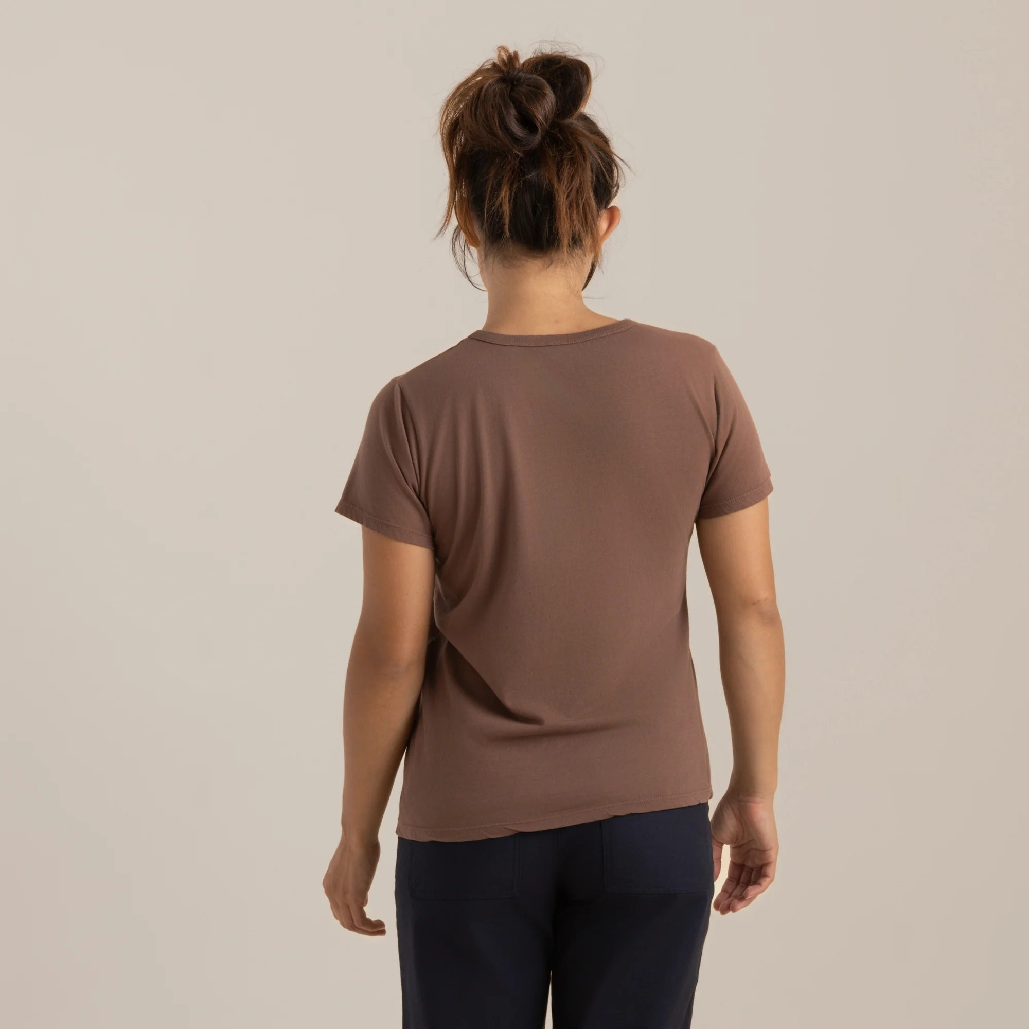 Enjoy Everyday Premium Tee - Saddle