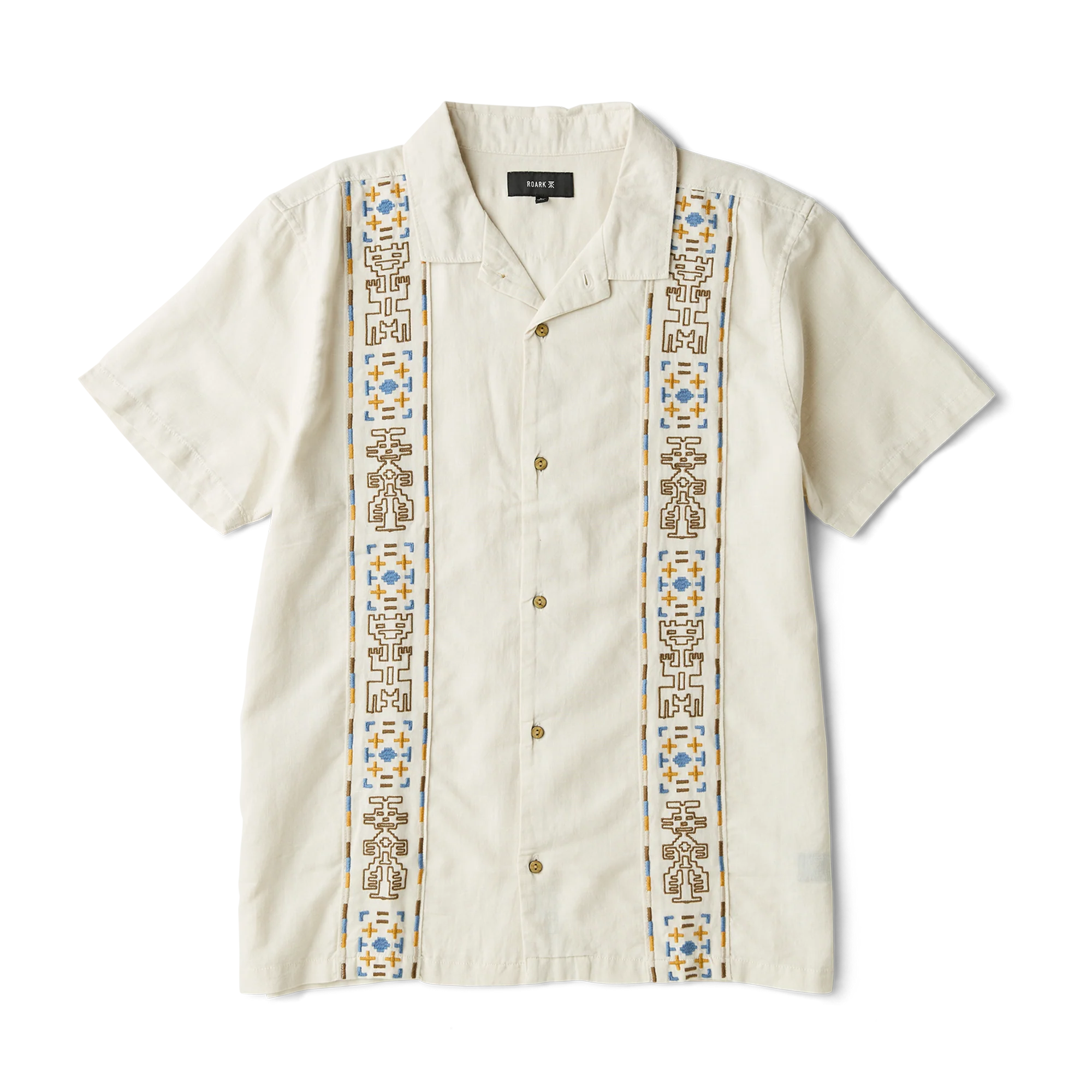 Gonzo Camp Button Up Shirt - Ivory